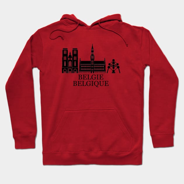 Belgium Hoodie by Travellers